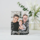 フォトスノークリスマス シーズンポストカード (スタンド正面)