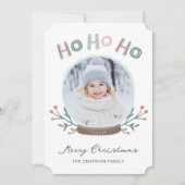 フォトスノーグローブクリスマスカード シーズンカード (正面)