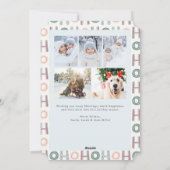 フォトスノーグローブクリスマスカード シーズンカード (裏面)