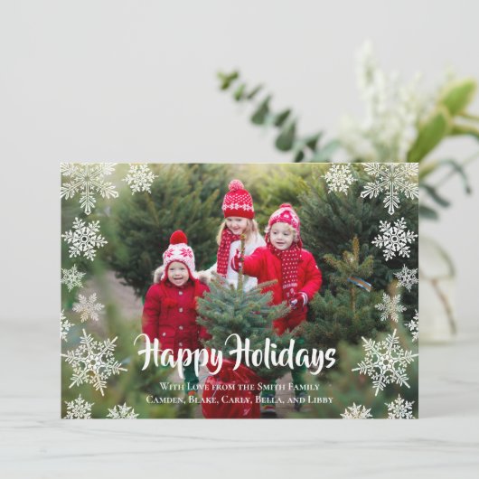 フォトスノーフレーク シーズンカード (スタンド正面)