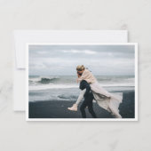 フォトスモダンクリプト結婚式の日付の保存 (裏面)