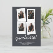 フォトス数々のナップスモダントの卒業 案内状 (スタンド正面)