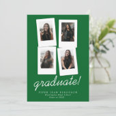 フォトス数々のナップスモダントの卒業 案内状 (スタンド正面)