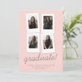 フォトス数々のナップスモダントの卒業 案内状 (スタンド正面)