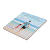 フォトセラミックタイルとカスタム文字 タイル (側面)