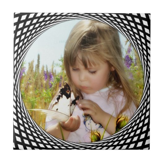 フォトセラミックタイルの追加 タイル (正面)