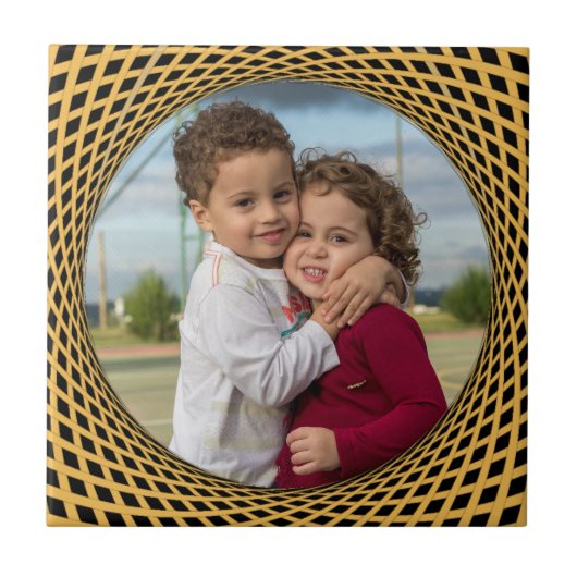 フォトセラミックタイルの追加 タイル (正面)