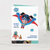 フォトセンセーショナルおもしろい誕生日カード カード (裏面)