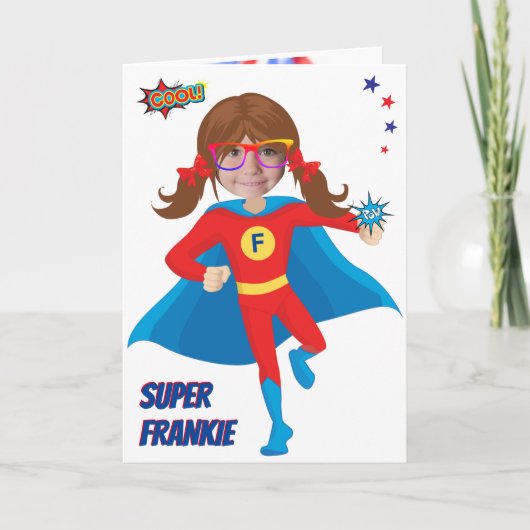 フォトセンセーショナルおもしろい誕生日カード カード (正面)