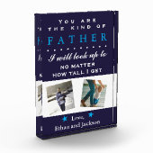 フォトセンチメンタル父の日誕生日ガラスブロック フォトブロック (左)