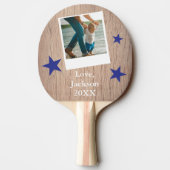 フォトセンチメンタル父の日誕生日 卓球ラケット (裏面)