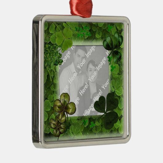 フォトセントパトリックの日オーナメント メタルオーナメント (右)