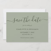 フォトセージグリーン結婚ズ 案内状 (正面)