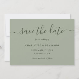 フォトセージグリーン結婚ズ 案内状