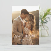 フォトセーブ・ザ・デート案内 招待状 (スタンド正面)