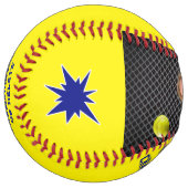 フォトソフトボール，ソフトボール選手のシニアギフト ソフトボール (正面左)