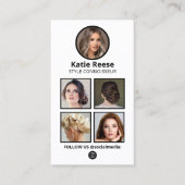 フォトソーシャルメディア, Instagram 名刺 (正面)