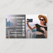 フォトソーシャルメディアVlog 名刺 (正面)