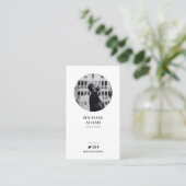 フォトソーシャルモダンメディア名刺 名刺 (スタンド正面)