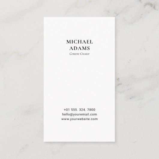 フォトソーシャルモダンメディア名刺 名刺 (裏面)