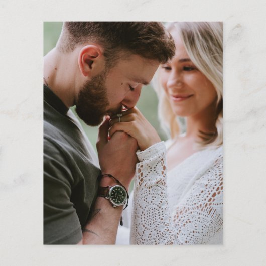 フォトタイムライン日付の予算フライヤーの保存 チラシ (裏面)