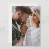 フォトタイムライン日付の保存 招待状 (裏面)