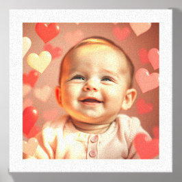 フォトタイル、スタイル：木製写真タイル – 皮とプラスチック キャンバスフォトタイル