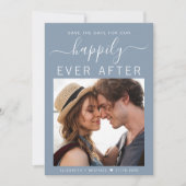 フォトダスティブルーの後に幸せに セーブザデート (正面)