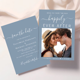 フォトダスティブルーの後に幸せに セーブザデート