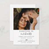 フォトダブル追悼式祈りの言葉カード (正面/裏面)