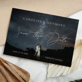 フォトダークパープル水彩黒魔法の金ゴールド ポストカード