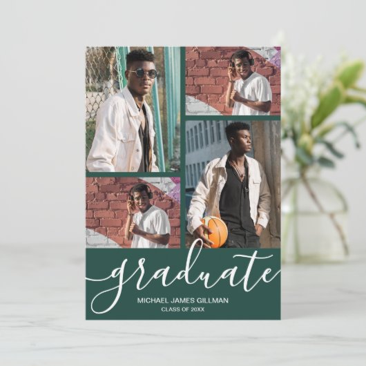 フォトダーク数々のグリーン卒業 案内状 (スタンド正面)