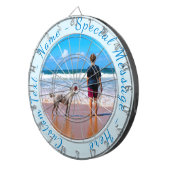 フォトダーツボードとカスタム文字 ダーツボード (正面右)