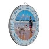 フォトダーツボードとカスタム文字 ダーツボード (正面左)