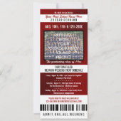 フォトチケットクラス懇親会招待状 招待状 (正面)