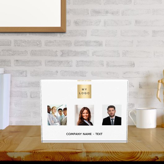 フォトチームのビジネスロゴブランドの色 フォトブロック