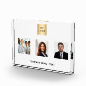 フォトチームのビジネスロゴブランドの色 フォトブロック (右)