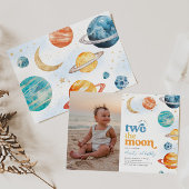 フォトツーザムーンパーティの招待状 招待状