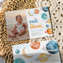 フォトツーザムーンパーティの招待状