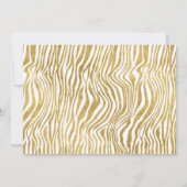 フォトツーワイルドサファリ2歳誕生日パーティー 招待状 (裏面)