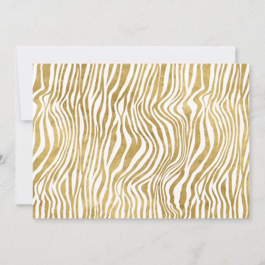 フォトツーワイルドサファリ2歳誕生日パーティー 招待状 (裏面)