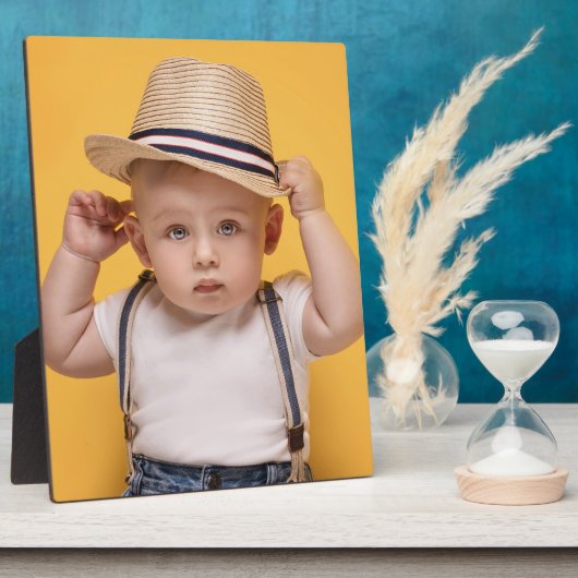 フォトテーブお気に入りのルトップディスプレイ フォトプラーク (側面)