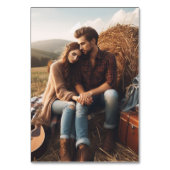 ⭐フォトテーブル番号カード – オーバーレイ（不透明） テーブルナンバー (裏面)