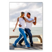 ⭐フォトテーブル番号カード – 不透明シンプルオーバーレイ テーブルナンバー (裏面)