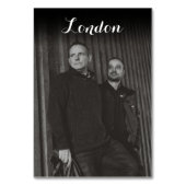 フォトテーブル番号 – ロケーショントラベルテーブルカード テーブルナンバー (正面)