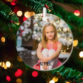 フォトディケンスクリスマスカロラーズ名前の追加ヴィンテージ メタルオーナメント