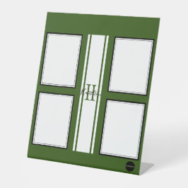 フォトディスプレイ – HAMbyWG – 任意の色のペデスタル記号 台座サイン