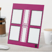 フォトディスプレイ – HAMbyWG – 任意の色のペデスタル記号 台座サイン (インサイチュ)