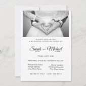 フォトディナ伝統的ーのリハーサル 招待状 (正面)