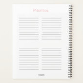 フォトデイリープランナージムテーマ- HAMbWG プランナー手帳 (裏面)